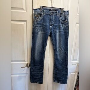 True Luck Men's Blue Jeans